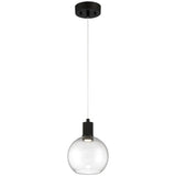 Access Lighting 63142LEDD-MBL/CLR burgundy led pendant