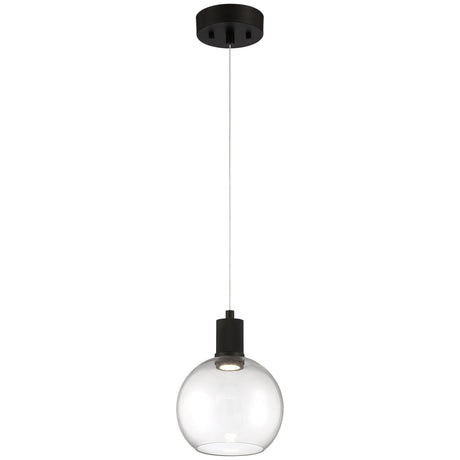 Access Lighting 63142LEDD-MBL/CLR burgundy led pendant