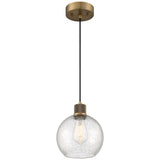 Access Lighting 63142LEDDLP-ABB/SDG burgundy led pendant