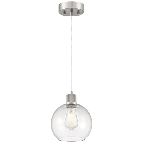 Access Lighting 63142LEDDLP-BS/CLR burgundy led pendant