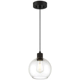 Access Lighting 63142LEDDLP-MBL/CLR burgundy led pendant