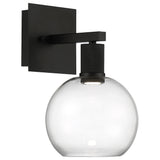 Access Lighting 63145LEDD-MBL/CLR burgundy led wall sconce