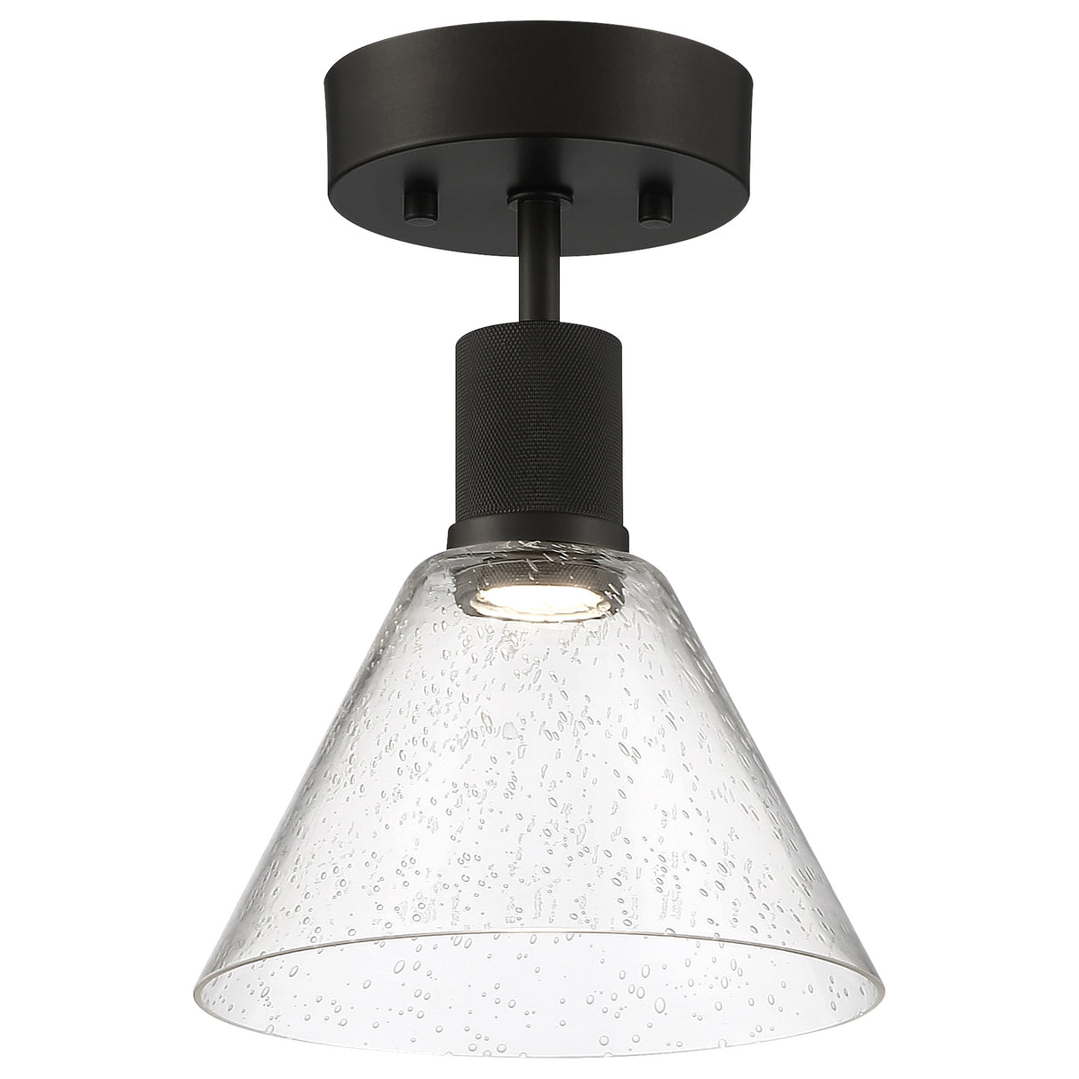 Access Lighting 63146LEDD-MBL/SDG martini led semi-flush
