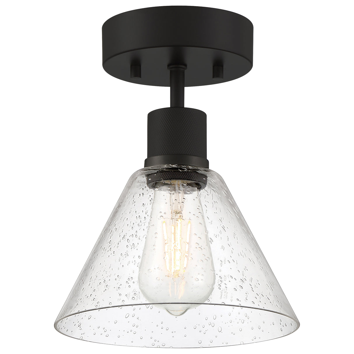 Access Lighting 63146LEDDLP-MBL/SDG martini led semi-flush