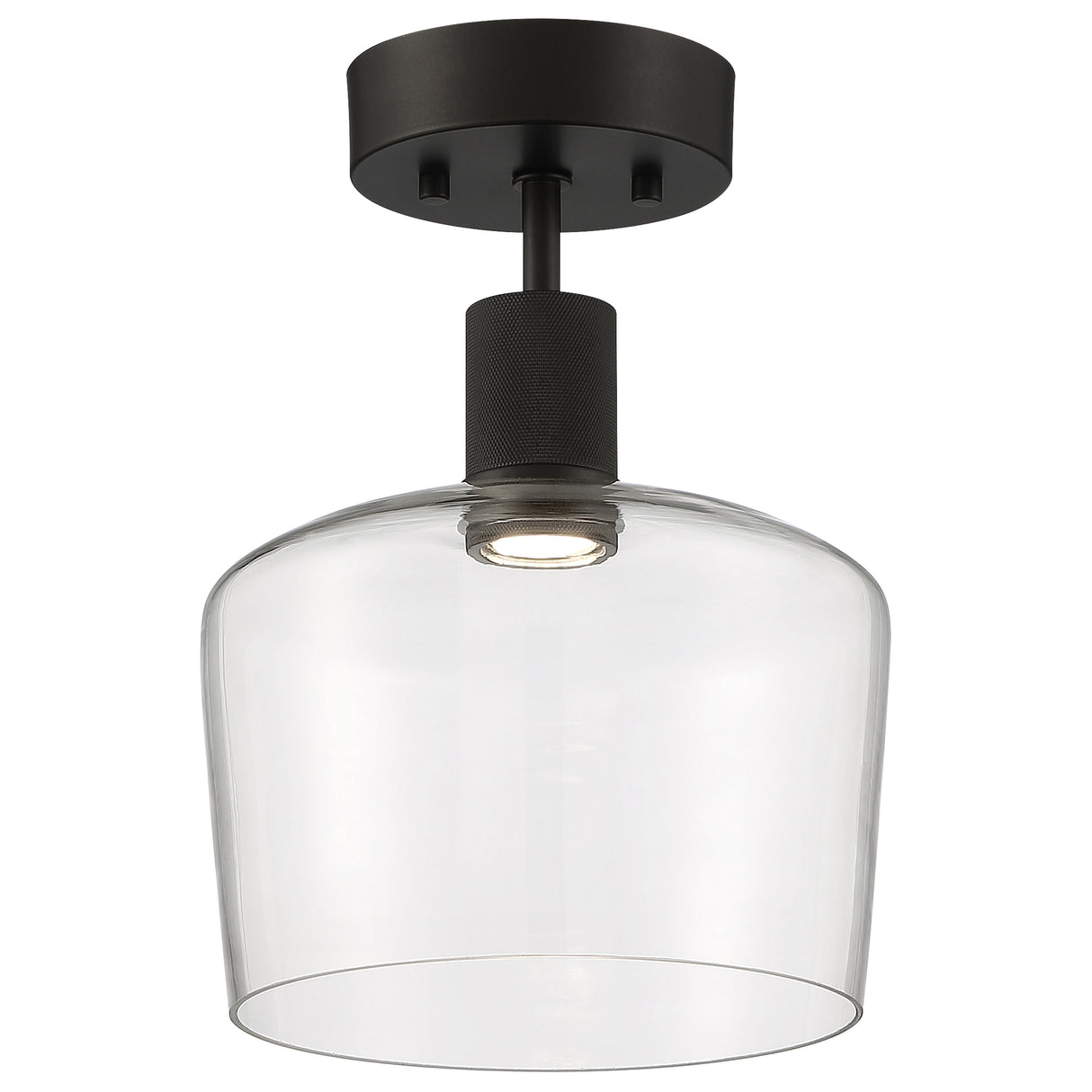 Access Lighting 63147LEDD-MBL/CLR chardonnay led semi-flush