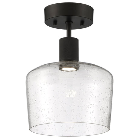Access Lighting 63147LEDD-MBL/SDG chardonnay led semi-flush
