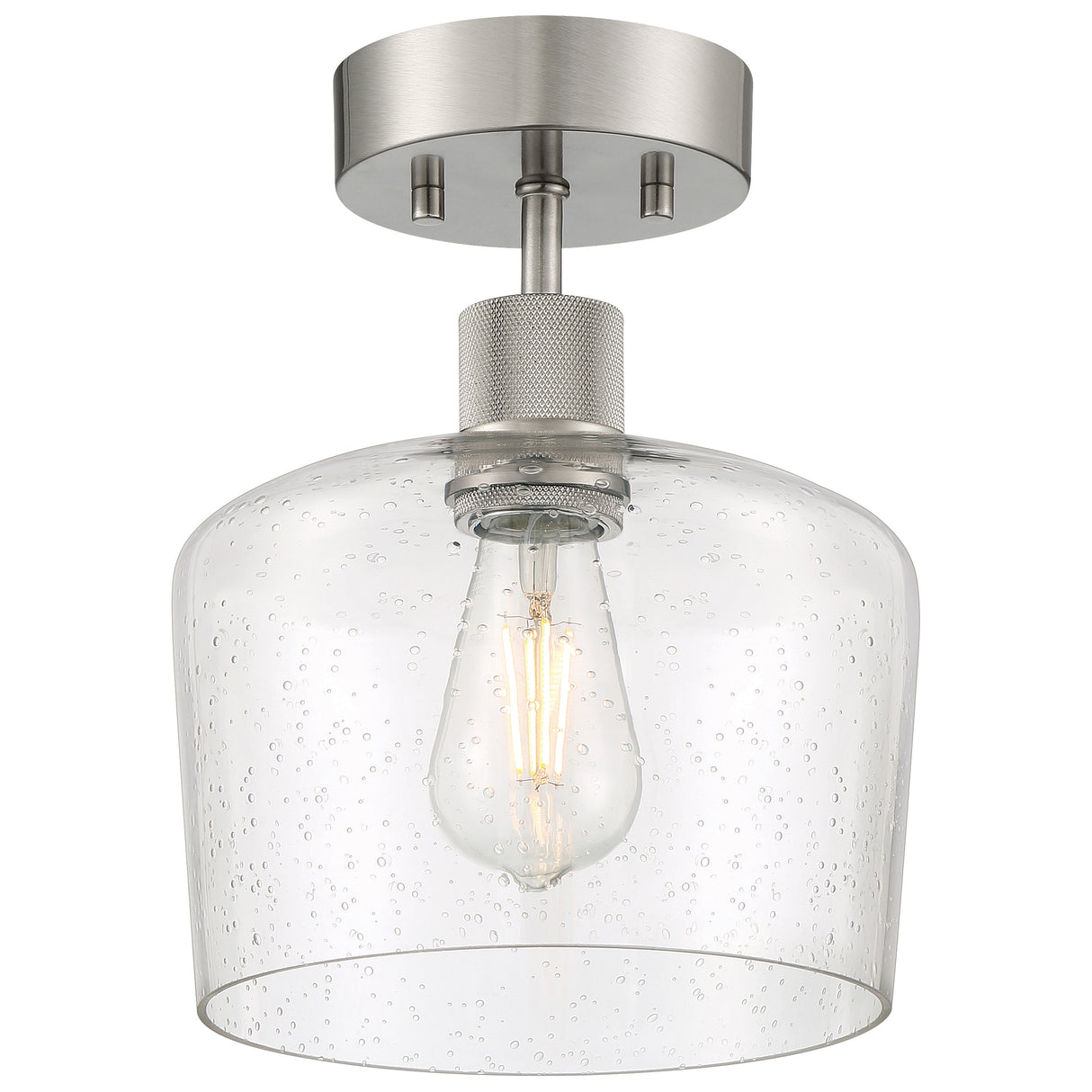 Access Lighting 63147LEDDLP-BS/SDG chardonnay led semi-flush