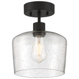 Access Lighting 63147LEDDLP-MBL/SDG chardonnay led semi-flush