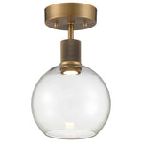 Access Lighting 63148LEDD Port Nine Burgundy