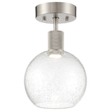 Access Lighting 63148LEDD-BS/SDG burgundy led semi-flush