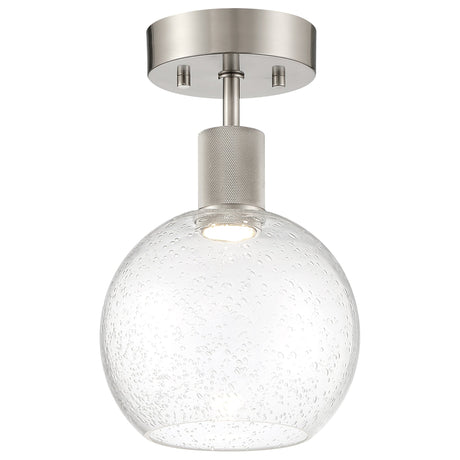 Access Lighting 63148LEDD-BS/SDG burgundy led semi-flush