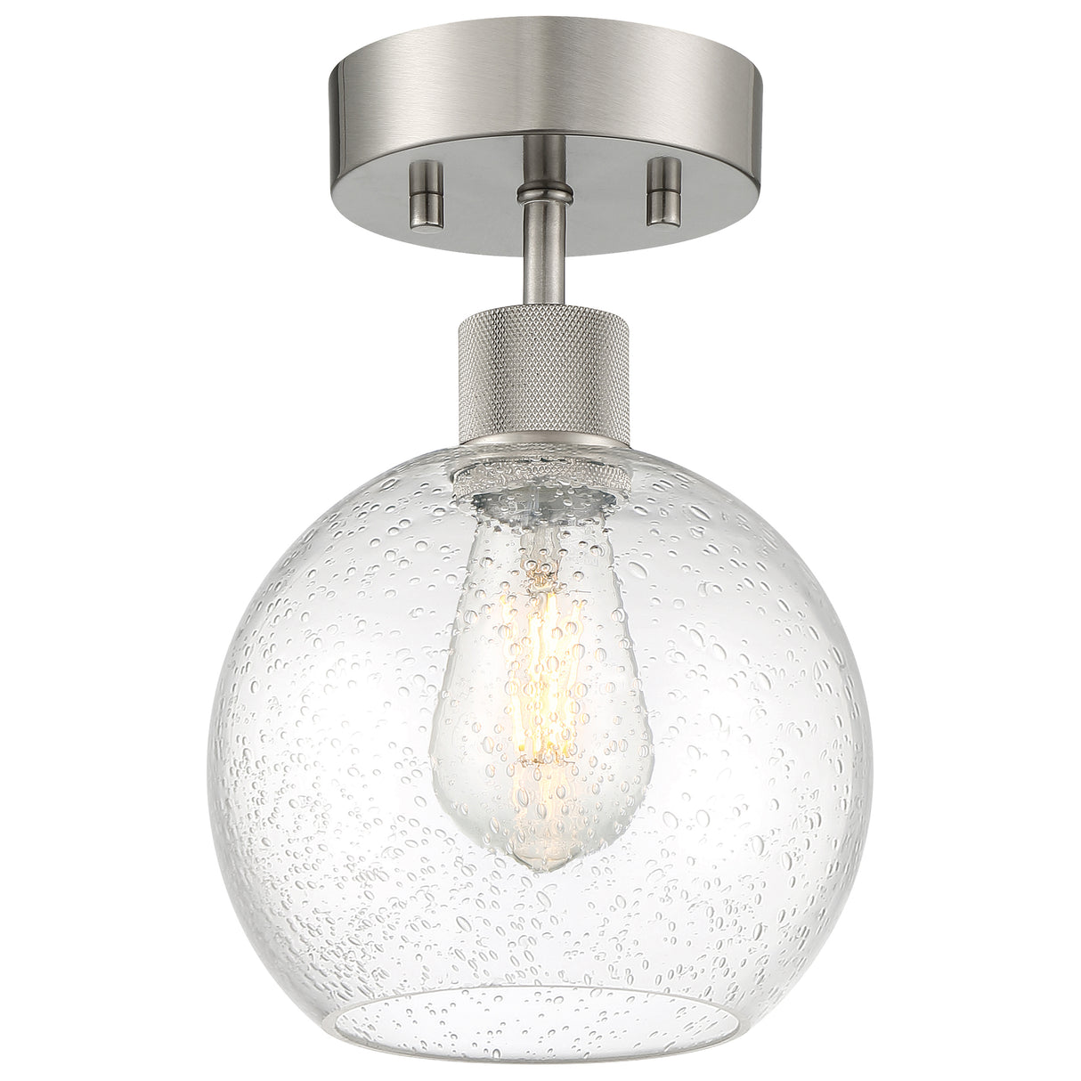 Access Lighting 63148LEDDLP-BS/SDG burgundy led semi-flush