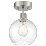 Access Lighting 63148LEDDLP-BS/SDG burgundy led semi-flush