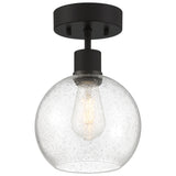 Access Lighting 63148LEDDLP-MBL/SDG burgundy led semi-flush