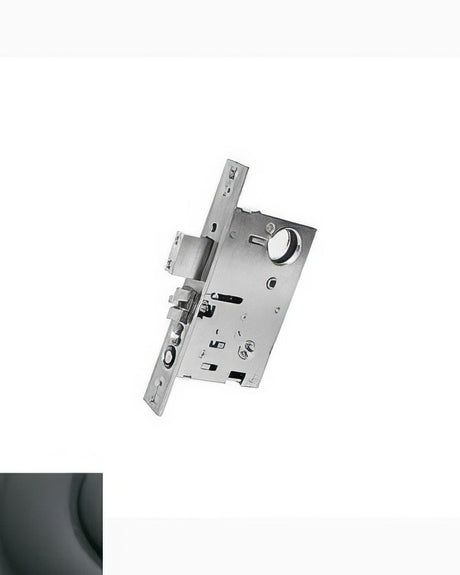 Baldwin 6318102RR Estate passage mortise locks in satin stainless, additional view