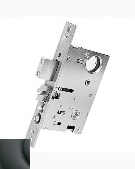 Baldwin 6318102RRLS Estate passage mortise locks in satin nickel, additional view