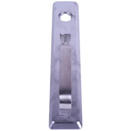 Yale 633F630 satin stainless steel classroom / storeroom exit device trim
