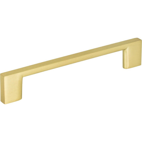 Jeffrey Alexander 635-128BG Sutton cabinet drawer pull in satin nickel, additional view