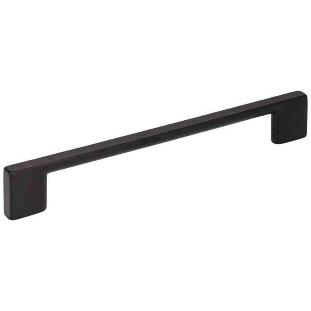 Jeffrey Alexander 635-160MB-10 matte black bar cabinet pull