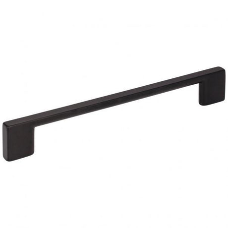 Jeffrey Alexander 635-160MB-10 matte black bar cabinet pull