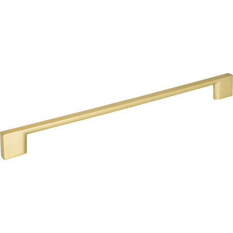 Jeffrey Alexander 635-256BG Sutton cabinet drawer pull in satin nickel, additional view