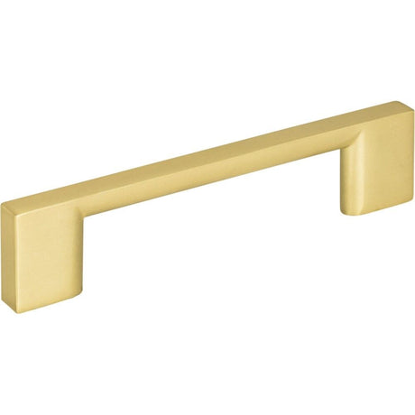 Jeffrey Alexander 635-96BG Sutton cabinet drawer pull in satin nickel, additional view