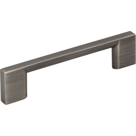 Jeffrey Alexander 635-96BNBDL Sutton cabinet drawer pull in satin stainless, additional view