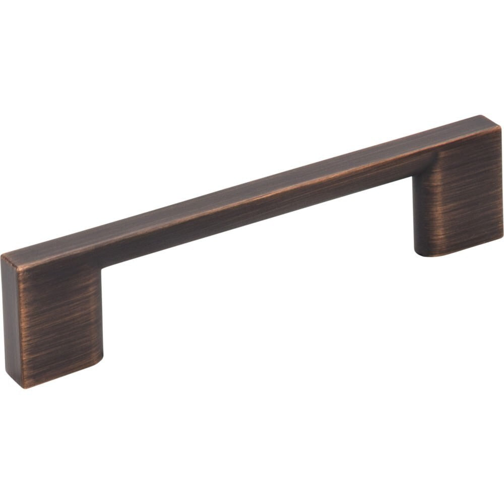 Jeffrey Alexander 635-96DBAC Sutton cabinet drawer pull in satin stainless, additional view