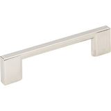 Jeffrey Alexander 635-96NI Sutton cabinet drawer pull in satin stainless, additional view