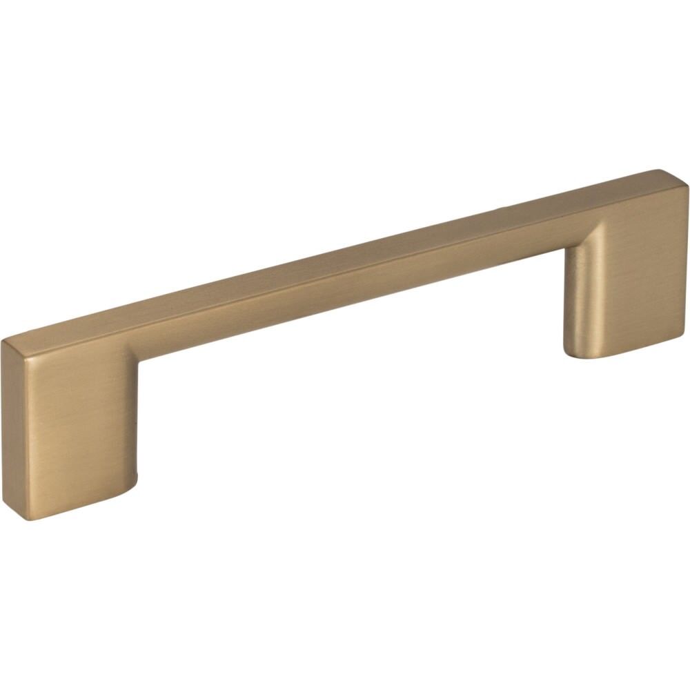 Jeffrey Alexander 635-96SBZ Sutton cabinet drawer pull in satin stainless, additional view