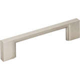 Jeffrey Alexander 635-96SN Sutton cabinet drawer pull in satin stainless, additional view