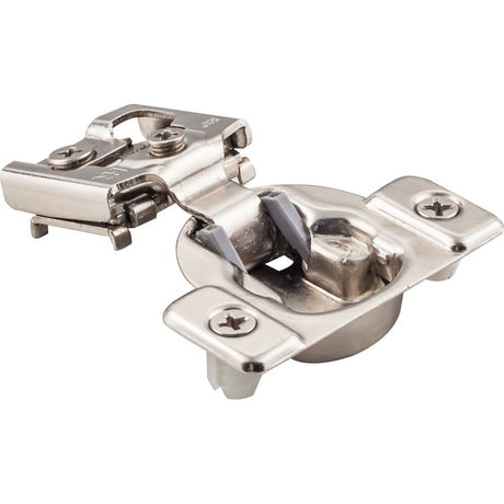 Hardware Resources 6390-058 polished nickel overlay self close compact hinge
