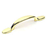 Century Hardware 20333-3 bright brass cabinet pull handle