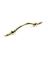 Century Hardware 21113-3 bright brass cabinet pull handle