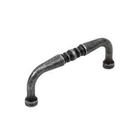 Century Hardware 10733-AS aged silver cabinet pull handle