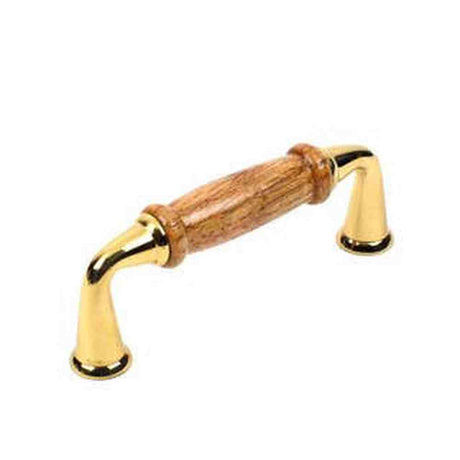 Century Hardware 10433-3MO polished brass/medium cabinet pull handle