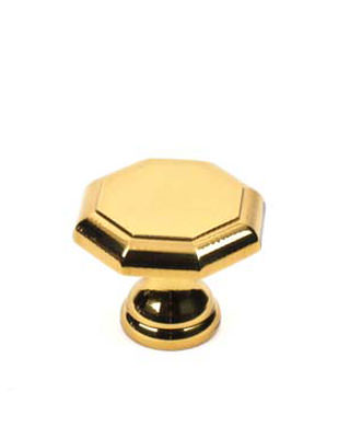 Century Hardware 10207-3 polished brass cabinet knob