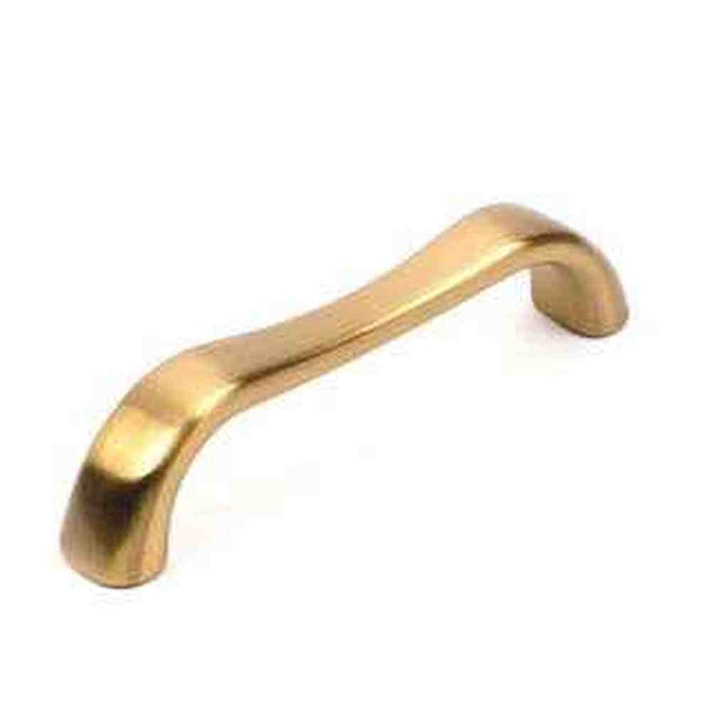 Century Hardware 13036-4 satin brass cabinet pull handle