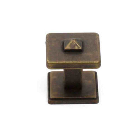 Century Hardware 24525-WB weathered brass cabinet knob