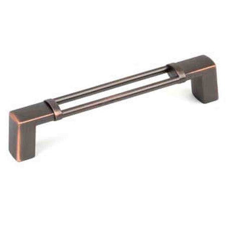 Century Hardware 29368-AZC antique bronze with copper cabinet pull handle