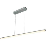Access Lighting 63963LEDD-SILV/ACR silver pendant light