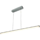 Access Lighting 63964LEDD-SILV/ACR silver pendant light