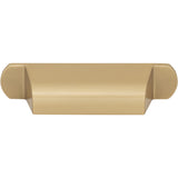Top Knobs TK3360HB Cressing 2 3/4" Center to Center Cup/Bin Pull Honey Bronze