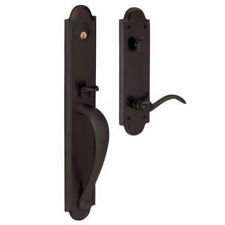 Baldwin 6402102LENT oil rubbed bronze single cylinder handleset