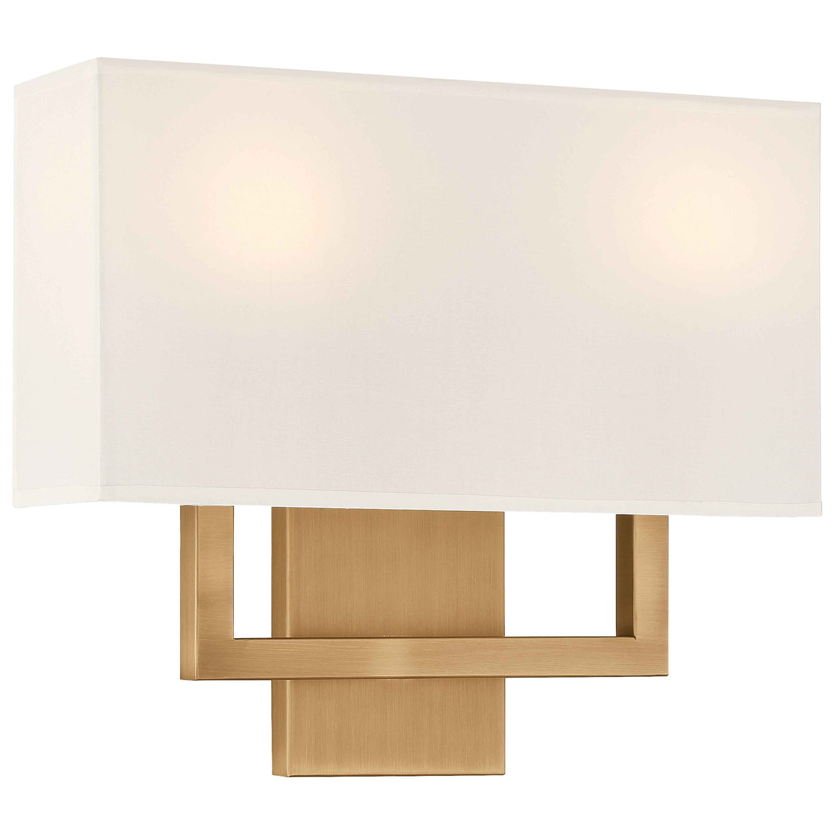Access Lighting 64062LEDDLP-ABB/WH 2 light led wall sconce