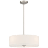 Access Lighting 64065LEDDLP-BS/WH led pendant or semi-flush