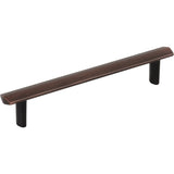 Elements 641-128DBAC brushed oil rubbed bronze pulls