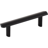 Elements 641-3MB matte black pulls