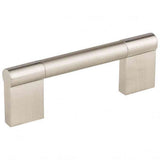 Elements 645-96SN-10 satin nickel bar cabinet pull