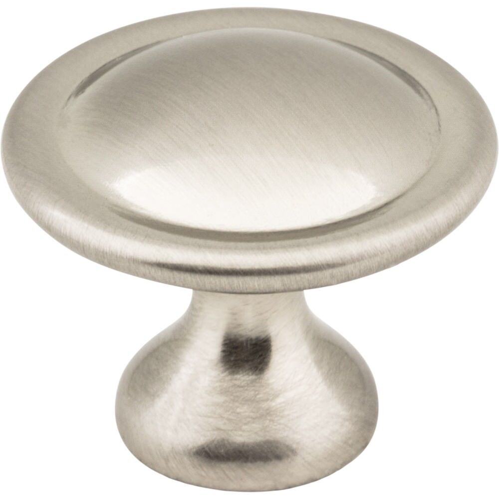 Elements 647SN satin nickel cabinet knob